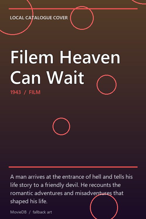 Filem Heaven Can Wait poster