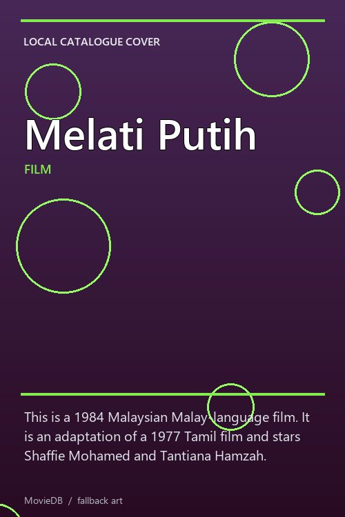 Melati Putih poster