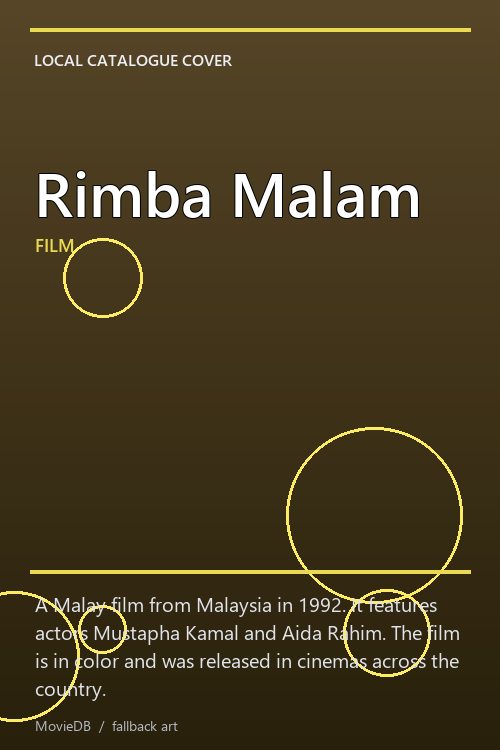 Rimba Malam poster