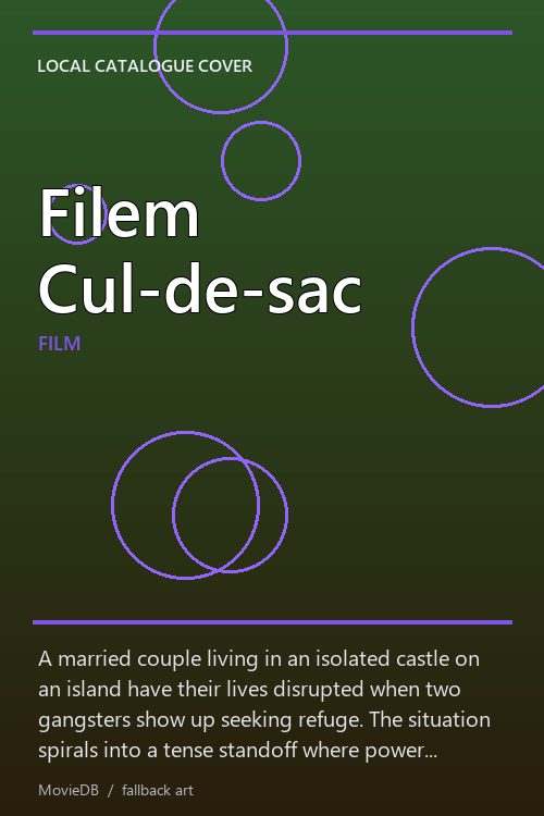 Filem Cul-de-sac poster