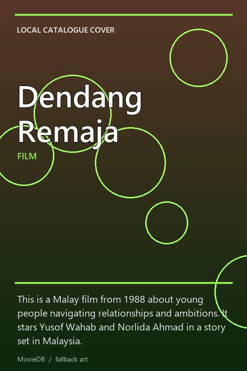 Dendang Remaja poster