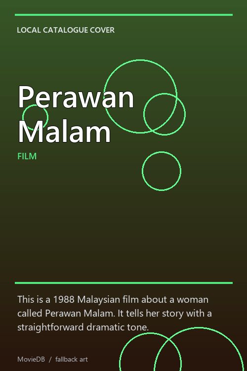 Perawan Malam poster