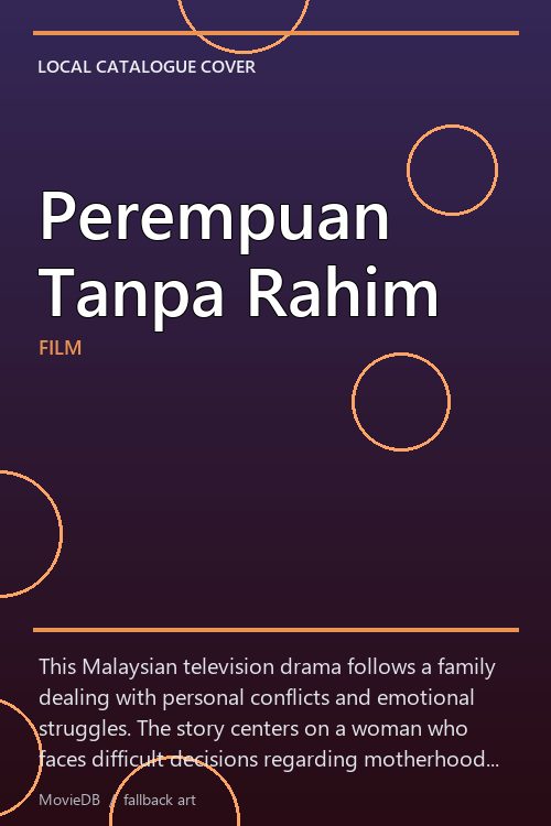 Perempuan Tanpa Rahim poster