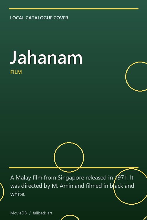 Jahanam poster