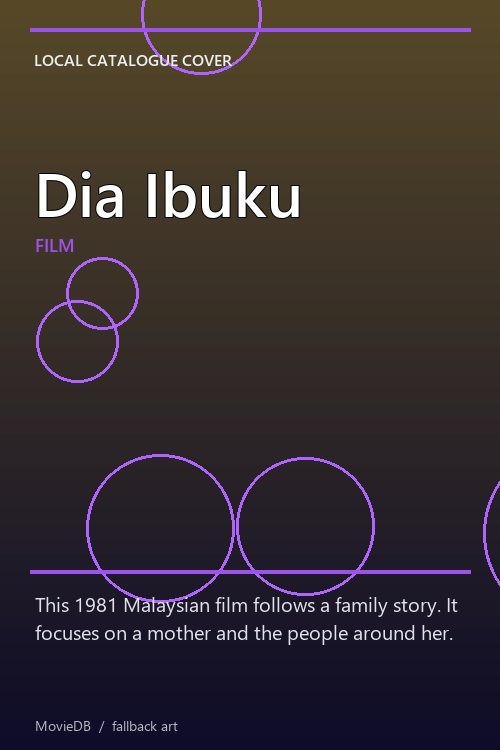Dia Ibuku poster