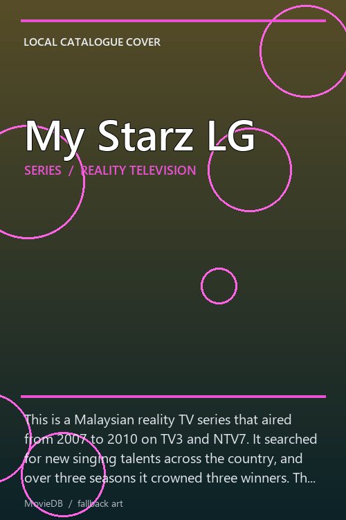My Starz LG poster