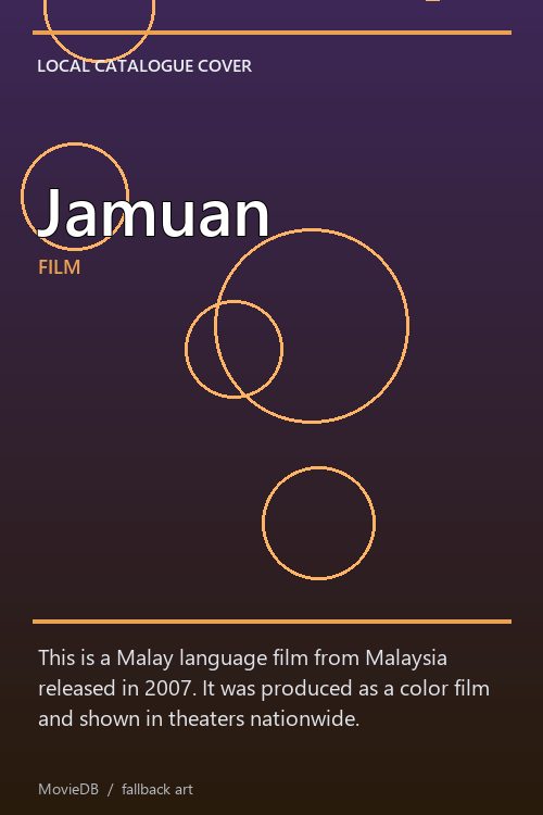 Jamuan poster