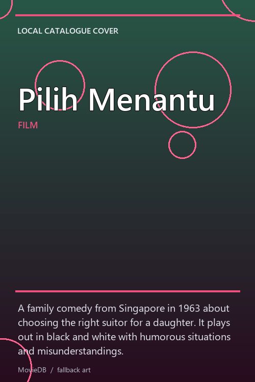 Pilih Menantu poster