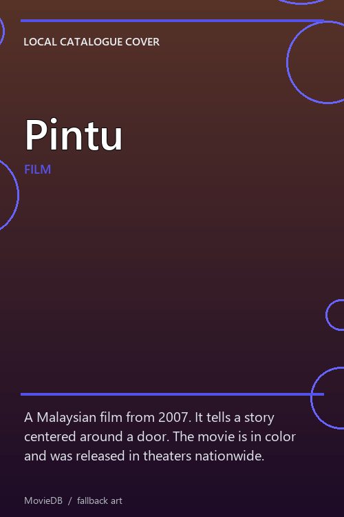 Pintu poster