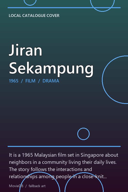 Jiran Sekampung poster