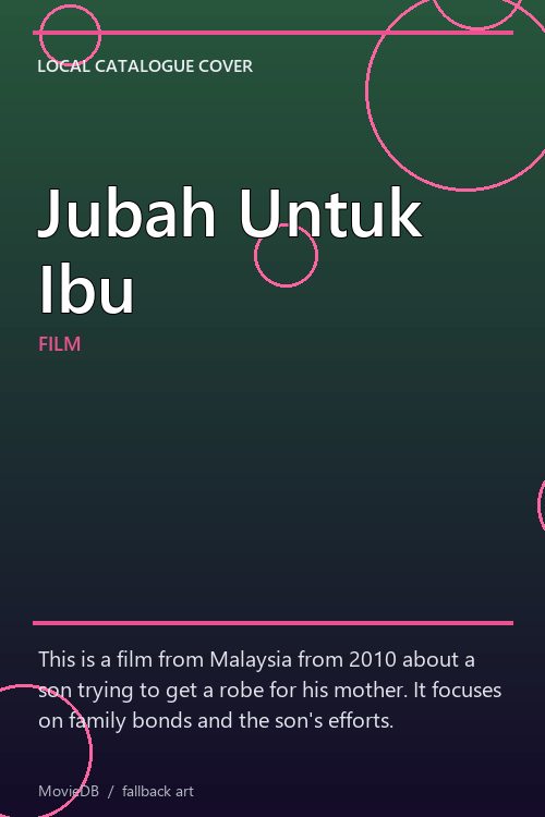 Jubah Untuk Ibu poster
