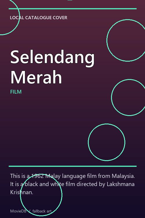 Selendang Merah poster