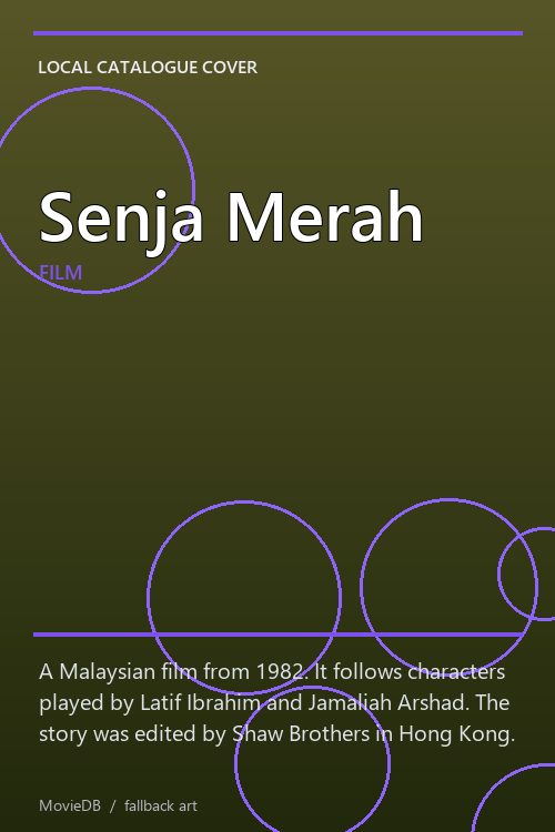 Senja Merah poster