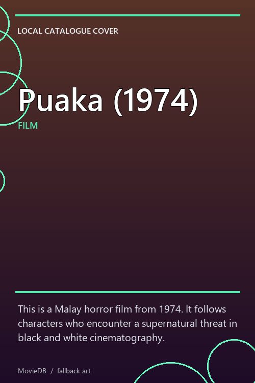 Puaka (1974) poster