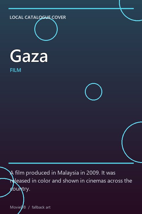 Gaza poster