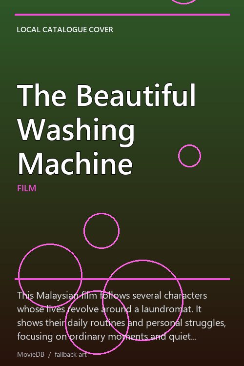 The Beautiful Washing Machine poster