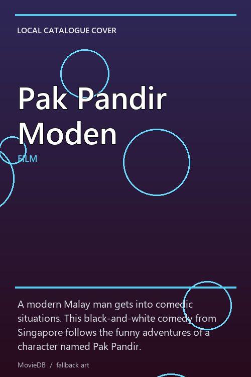 Pak Pandir Moden poster