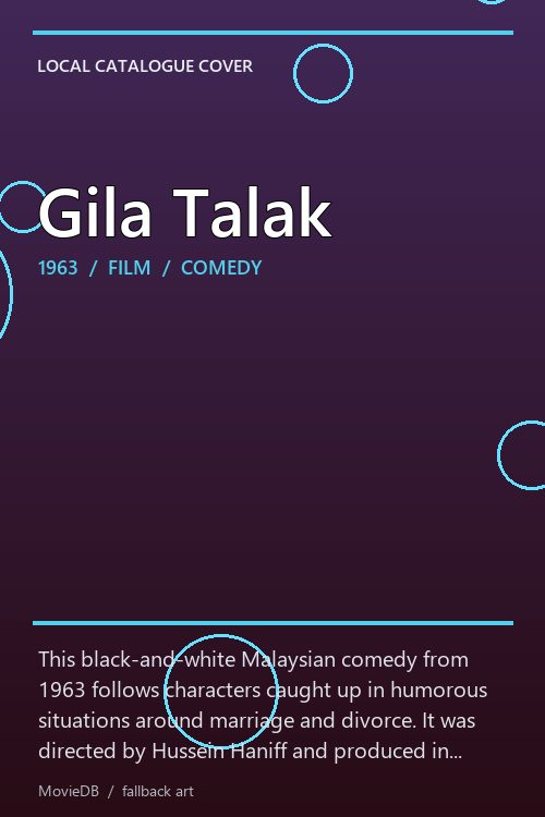 Gila Talak poster