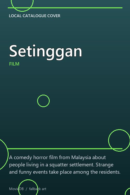 Setinggan poster
