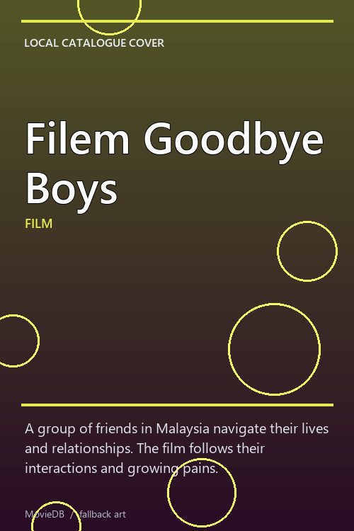 Filem Goodbye Boys poster