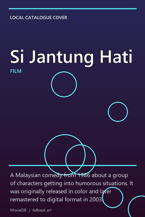 Si Jantung Hati poster