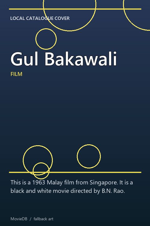 Gul Bakawali poster