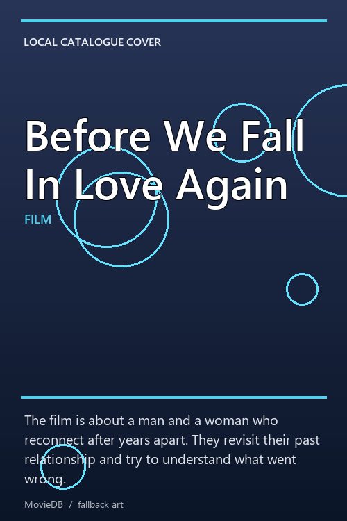 Before We Fall In Love Again poster