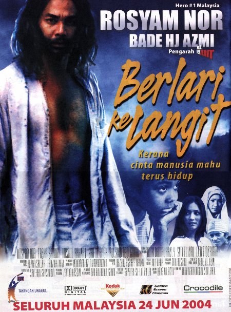 Berlari ke Langit poster