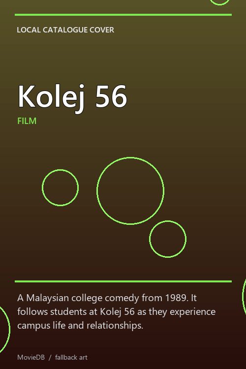 Kolej 56 poster