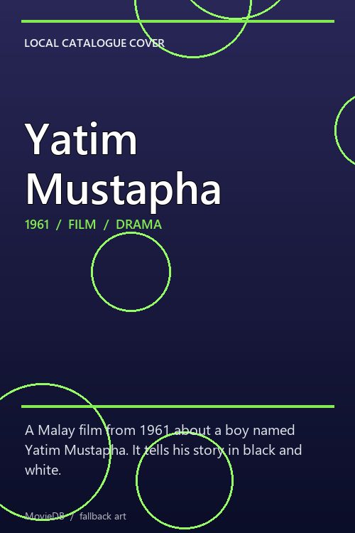 Yatim Mustapha poster