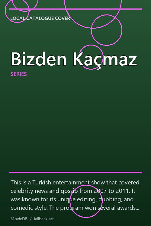 Bizden Kaçmaz poster