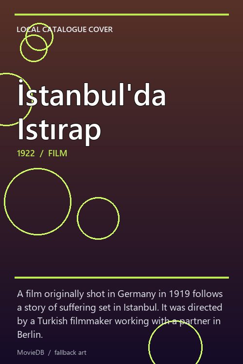 İstanbul'da Istırap poster