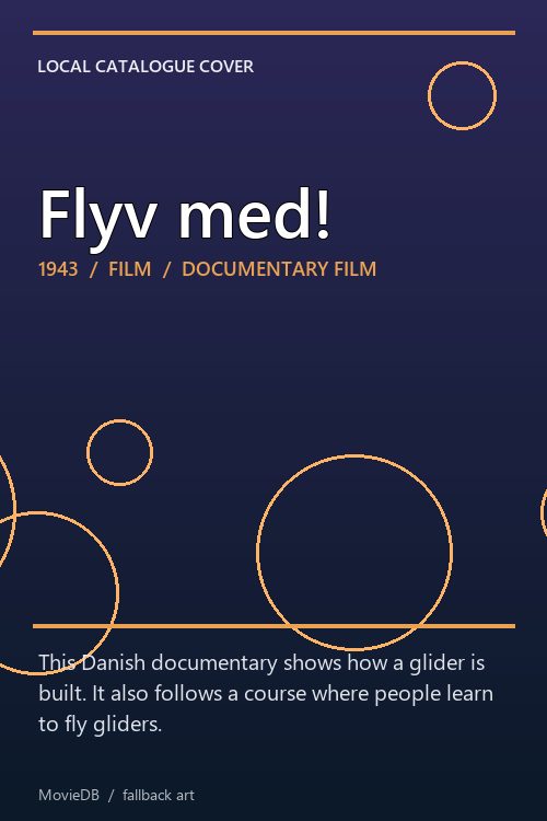 Flyv med! poster