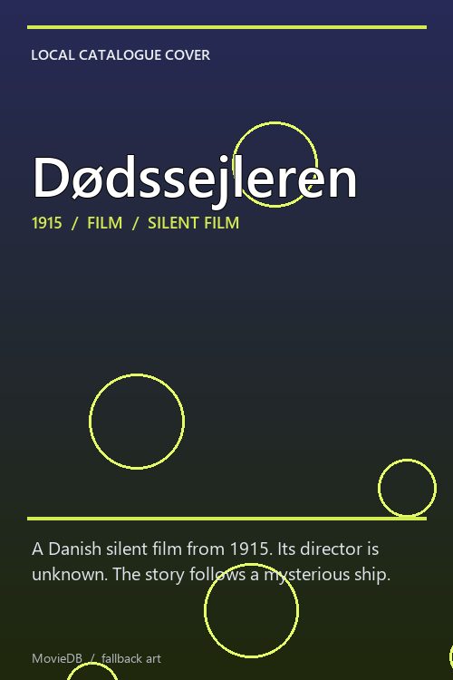 Dødssejleren poster