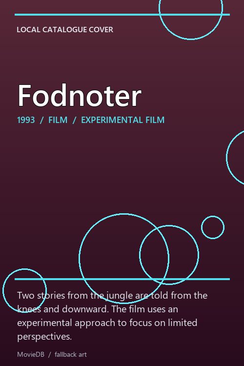 Fodnoter poster