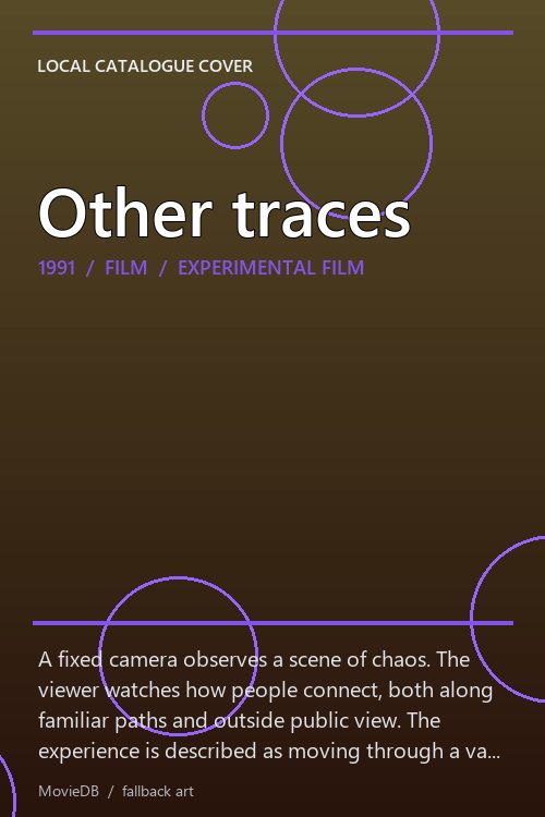 Other traces poster