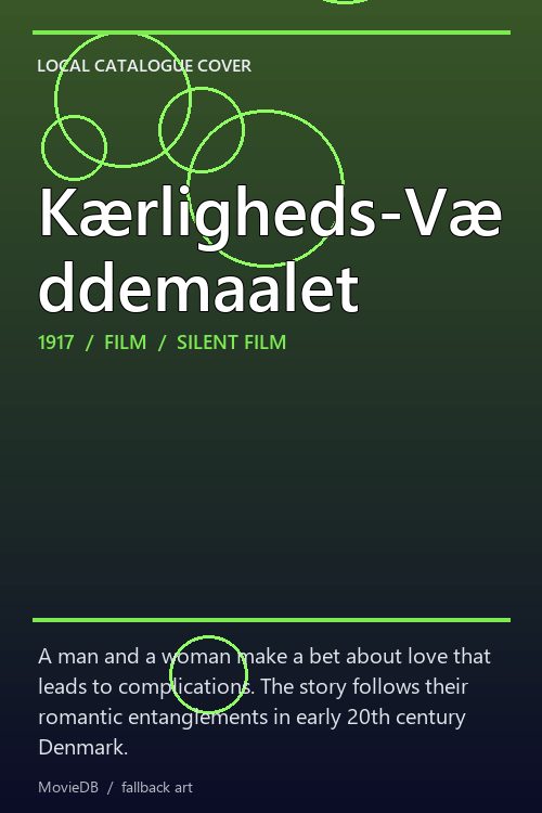 Kærligheds-Væddemaalet poster