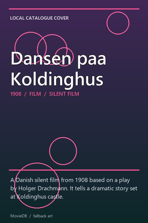 Dansen paa Koldinghus poster