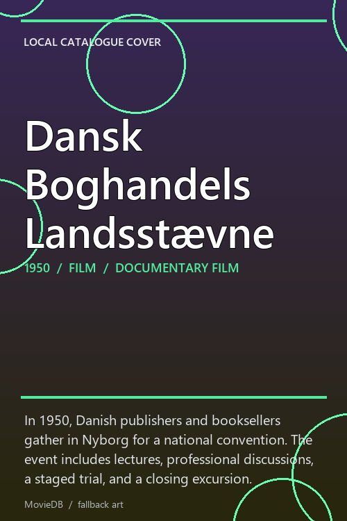Dansk Boghandels Landsstævne poster