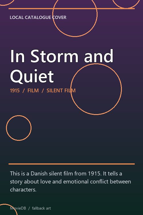 In Storm and Quiet poster