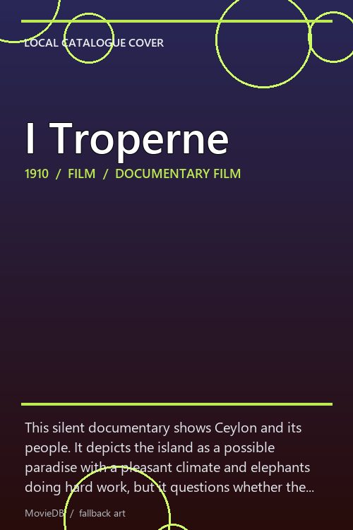 I Troperne poster