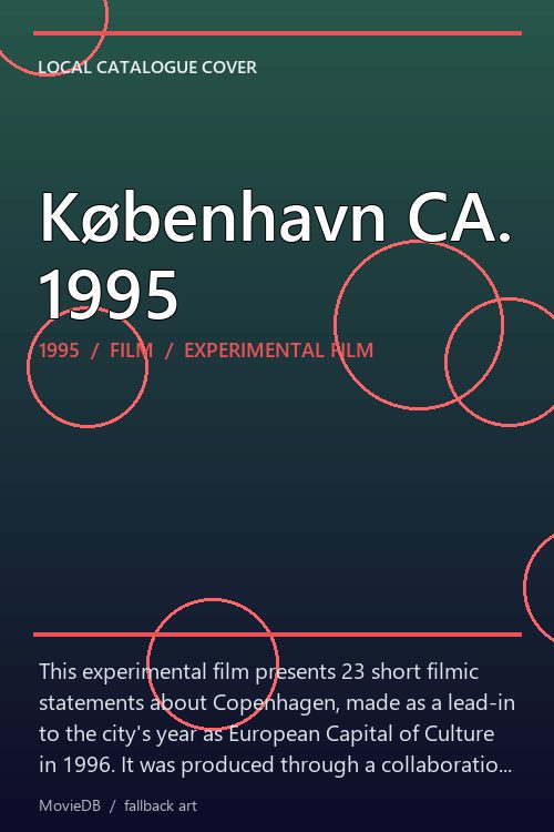 København CA. 1995 poster