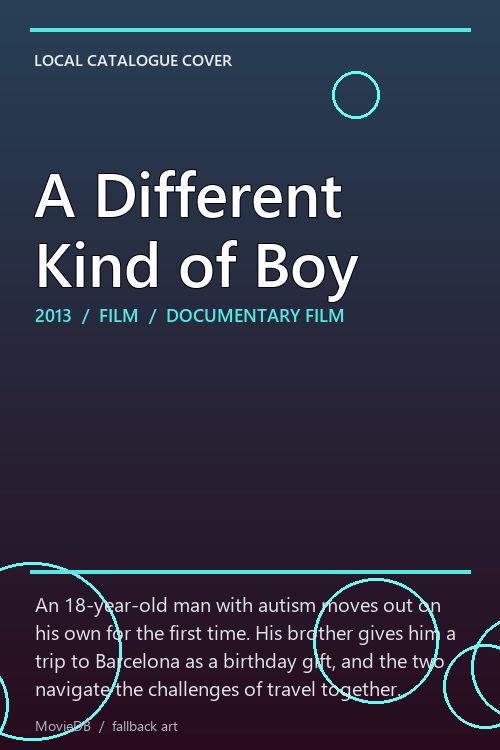 A Different Kind of Boy poster