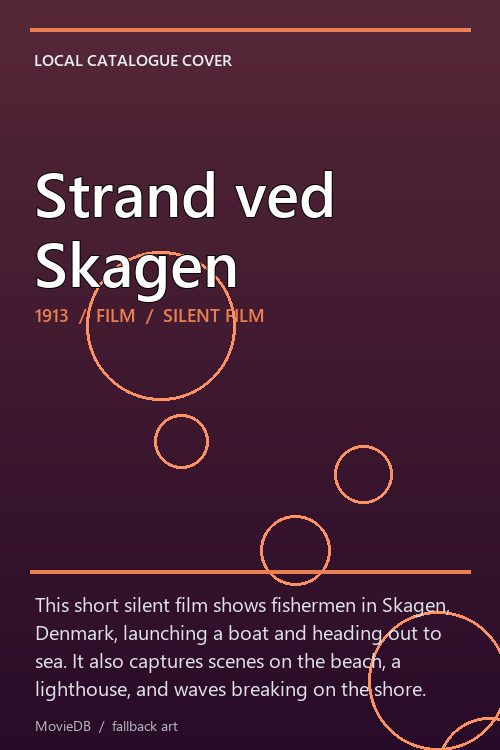Strand ved Skagen poster