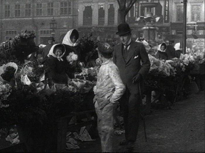 The Women from Amager Sell Flowers on Højbro Plads poster