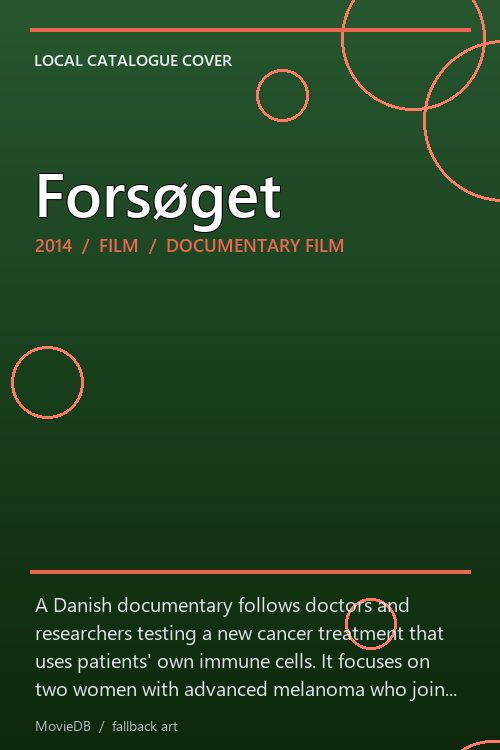 Forsøget poster