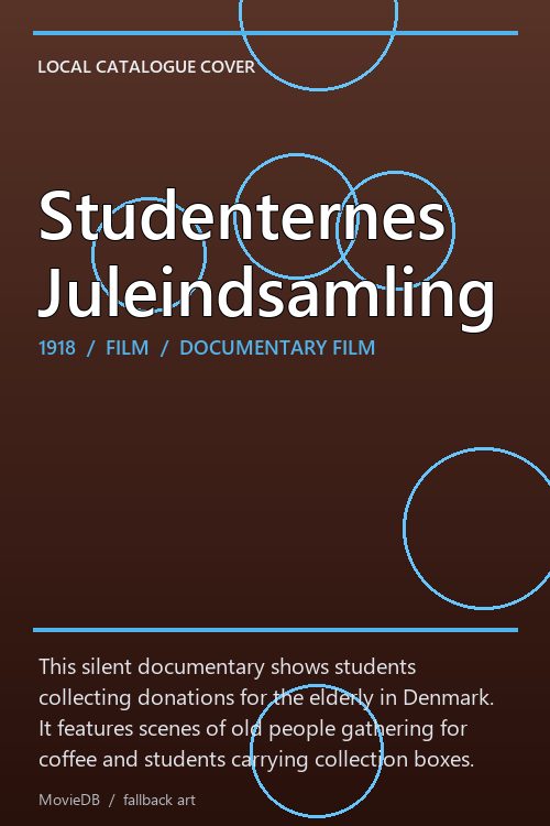 Studenternes Juleindsamling poster