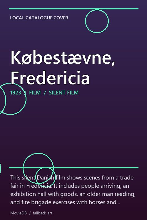 Købestævne, Fredericia poster