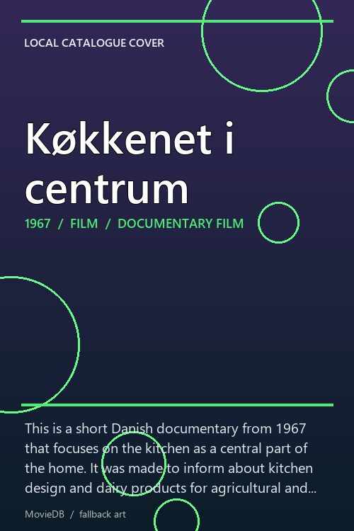 Køkkenet i centrum poster