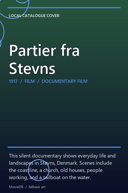 Partier fra Stevns poster